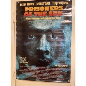 Prisoners Of The Sun Original Movie Poster 1991 George Takei Terry O’Quinn Roll